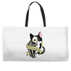 schrodinger cat tattoo Weekender Totes