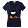 happy halloween Women's V-Neck T-Shirt