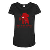 Nerv Gods In His Heaven Alls Right With The World Maternity Scoop Neck T-shirt