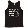 real men love cats Tank Top