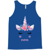 birthday unicorn family series mom Tank Top