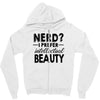 nerd.. Zipper Hoodie