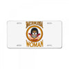 smart strong sensual woman License Plate