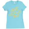 happy st patrick's day Ladies Fitted T-Shirt