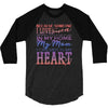 my mom is in heaven forever 3/4 Sleeve Shirt