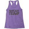 impeach trump Racerback Tank
