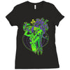scared straight Ladies Fitted T-Shirt
