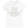 what in tarnation cowboy hat Ladies Fitted T-Shirt