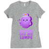 working off my lumps Ladies Fitted T-Shirt