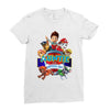 paw patrol birthday boy auntie Ladies Fitted T-Shirt