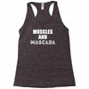 muscles and mascara Racerback Tank
