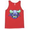 blue monster with horns Tank Top