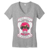 Real Girls Ride With Daryl Women's V-Neck T-Shirt
