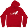alien evolution   mens funny Unisex Hoodie