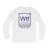wtf outraged disbelief Long Sleeve Shirts