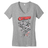 catnado Women's V-Neck T-Shirt