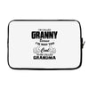I&rsquo;m Called Granny Because I&rsquo;m Way Too Cool To Be Called Grandma Laptop sleeve
