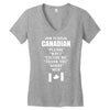 How To Speak Canadian Women's V-Neck T-Shirt