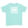space alien qr code Youth Tee