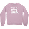 page jones plant bonham Crewneck Sweatshirt