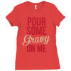 pour some gravy on me Ladies Fitted T-Shirt