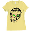 punk zombie baseball Ladies Fitted T-Shirt