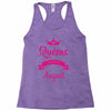 queens are born in august Racerback Tank
