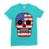 united states till i die Ladies Fitted T-Shirt