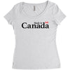 made in canada Women's Triblend Scoop T-shirt