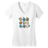 school friends Women's V-Neck T-Shirt