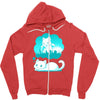 world domination Zipper Hoodie