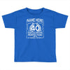 40th birthday Toddler T-shirt