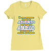 no me provoques porque Ladies Fitted T-Shirt