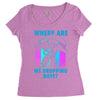 where are we dropping boys Women's Triblend Scoop T-shirt
