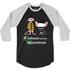pinkman and the heisenbrain 3/4 Sleeve Shirt
