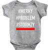 stormzy #merky Baby Bodysuit