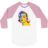 pop art marilyn monroe 3/4 Sleeve Shirt