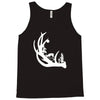deer antler with buck forest Tank Top