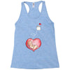 Mom and Baby are Connected to the Heart Racerback Tank