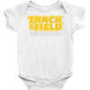 track and field oregon Baby Onesie