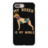 my boxer is my world iPhone 8 Plus