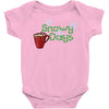 snowy days Baby Bodysuit