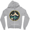 I Hate People Camping Lovers Zipper Hoodie