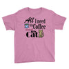 coffee cat Youth Tee