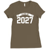 class of 2027 Ladies Fitted T-Shirt