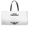 Double Trouble On The Way Weekender Totes