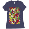 sangria summer Ladies Fitted T-Shirt