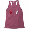 listen to your conscience Racerback Tank