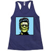 frankenstein pop art Racerback Tank