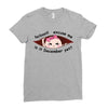 December  Peeking Out Asian Baby Girl Ladies Fitted T-Shirt